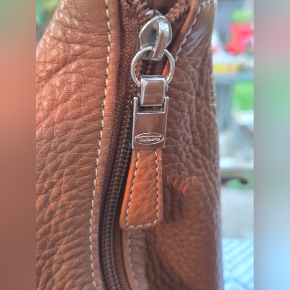 Talbot Pebble Leather Shoulder Hobo Bag - Picture 13 of 15